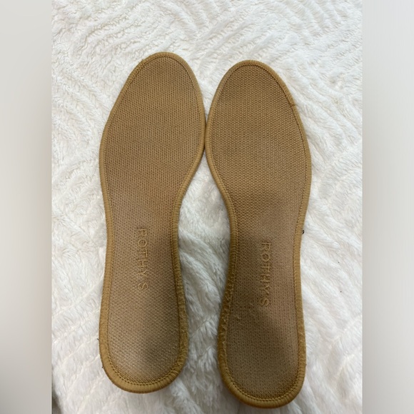 Rothy’s Round Toe Flats Camel Tan Knit Tortoise Sole Women’s Size 11.5 EUC - Picture 7 of 10